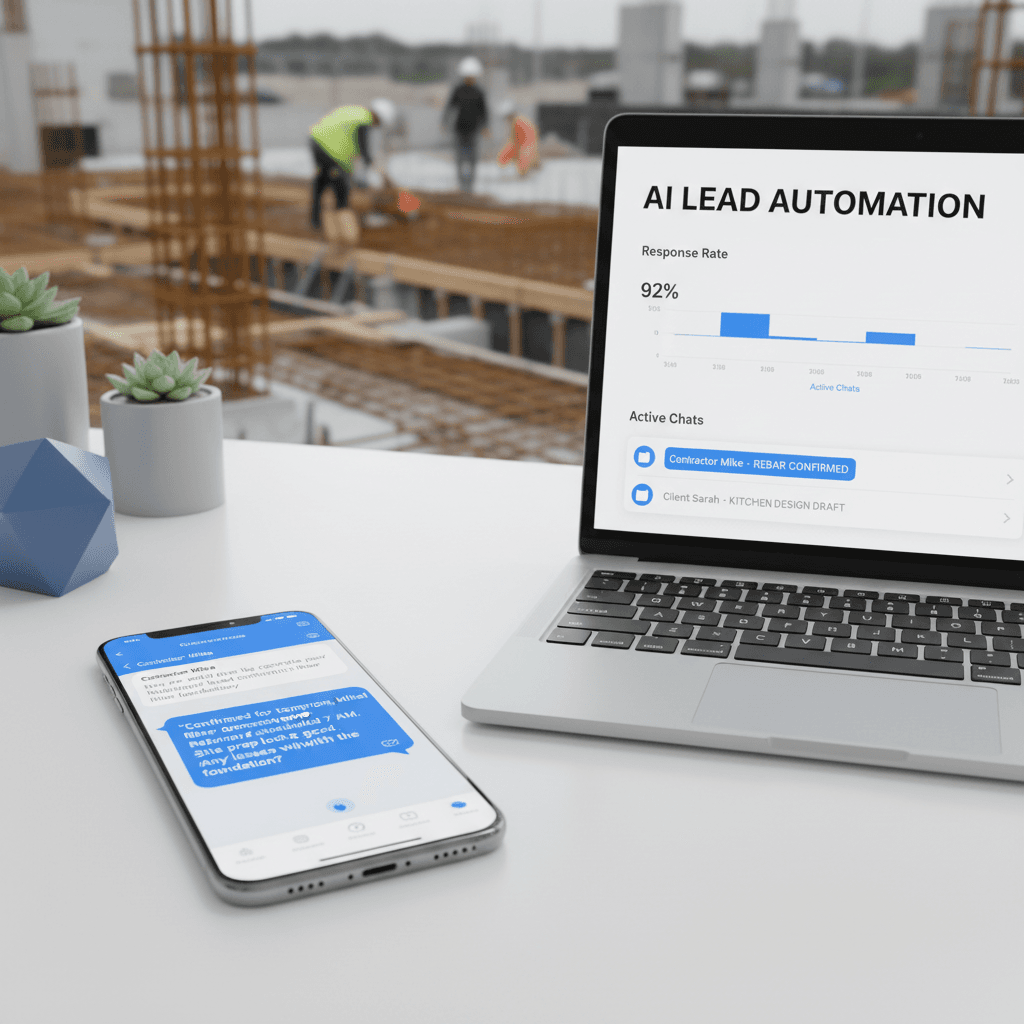 AI lead responder handling customer messages